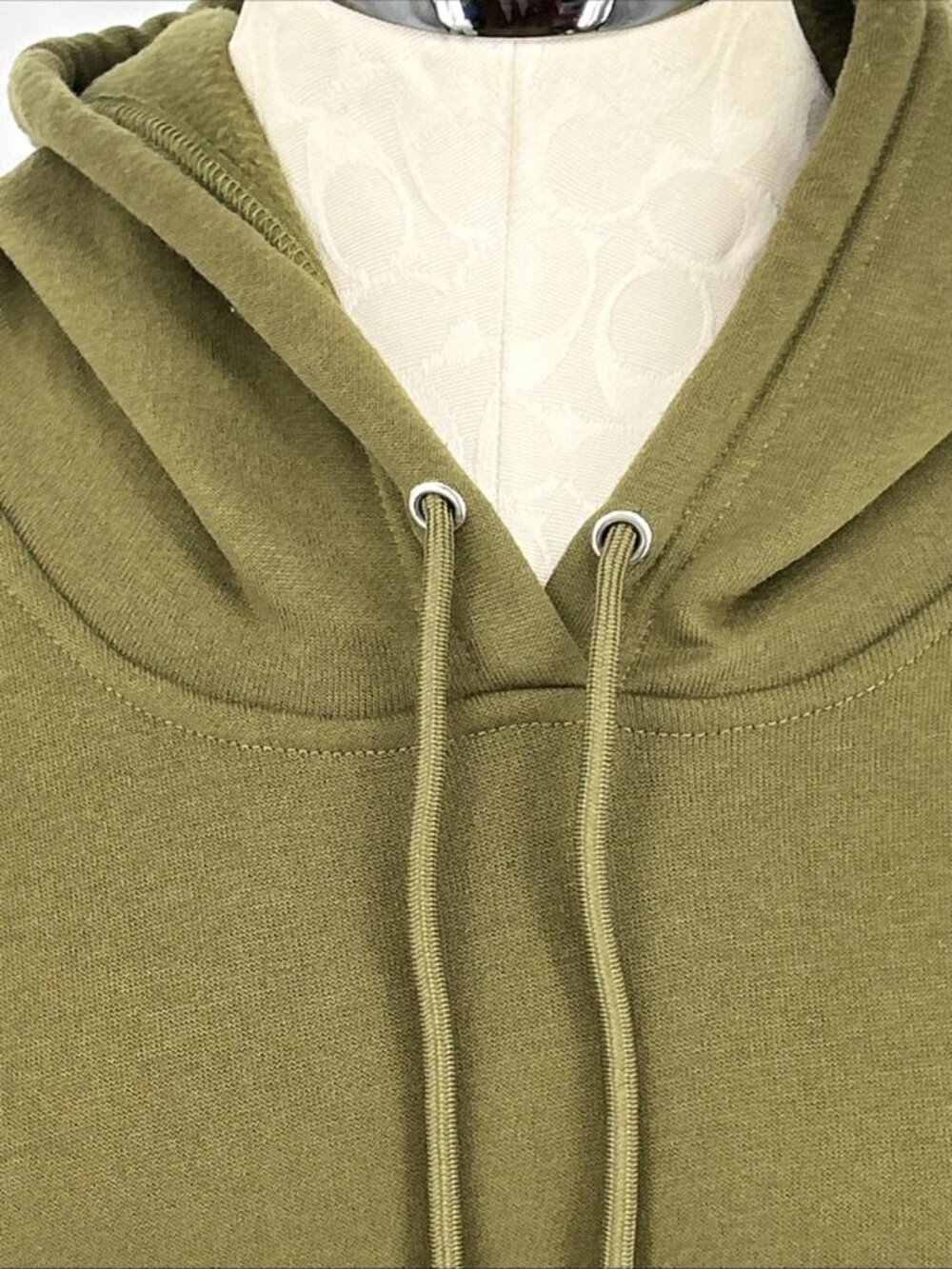 Love Theory Hoodie Womens Sz L Floral Green Pink Embroidered - Picture 3 of 8